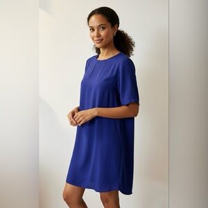 Daniel Rainn cobalt blue shift dress | Size M